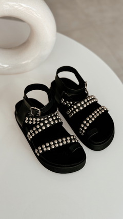 SANDALIAS AMATISTA CUERO NEGRO - SIN CAMBIO