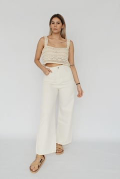 JEAN WIDE LEG BUDAPEST