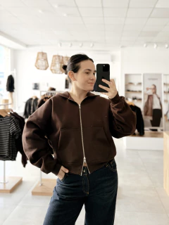 CAMPERA ALASKA CHOCO | TALLE S-XXL - comprar online