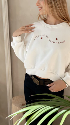 BUZO LIVE NATURAL | TALLE S-XL - SIN CAMBIO en internet