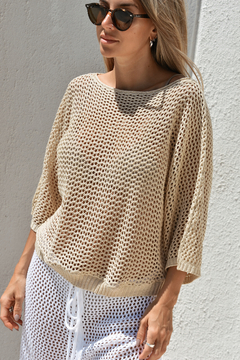 SWEATER IBIZA TEJIDA - SIN CAMBIO - comprar online