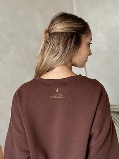 BUZO CARAMEL MARRÓN | TALLE S-XL - SIN CAMBIO - comprar online