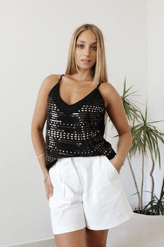 BLUSA CARMINA BORDADA - Talle 1 y 2 - SIN CAMBIO