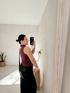TOP SCARLETT TINTO | TALLE S - XXL - VASQUITAS
