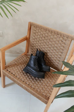 BORCEGOS BONANZA NEGRO -PU - tienda online