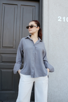 CAMISA MAGNOLIA GRIS - comprar online