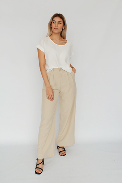 PANTALON ELIANA BEIGE - SIN CAMBIO - comprar online