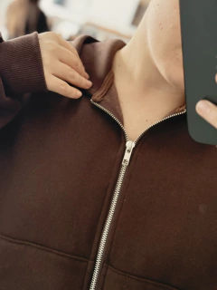 CAMPERA ALASKA CHOCO | TALLE S-XXL - comprar online