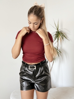 SHORT CLOE NEGRO - VASQUITAS