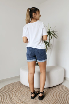 REMERA ARIANA BLANCO | TALLE S-XXL - comprar online