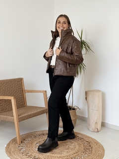 CAMPERA MAXIMA ECOCUERO - comprar online