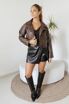 CAMPERA PERLA CHOCOLATE