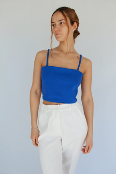 TOP DAISY AZUL | 5 talles - SIN CAMBIO