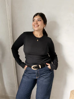 REMERA GENA NEGRO | TALLE S AL XXL - comprar online