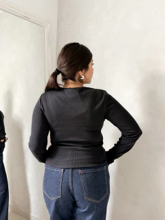 REMERA GENA NEGRO | TALLE S AL XXL - tienda online