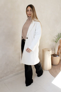 SACO DE PAÑO ISABEL NATURAL | Talle S al L - SIN CAMBIO - comprar online