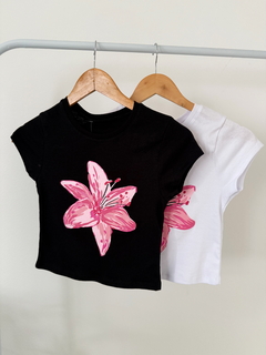 BABY TEE ROSA - SIN CAMBIO - VASQUITAS