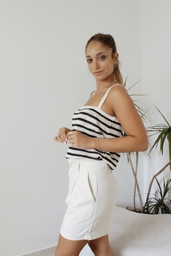 MUSCULOSA TEJIDA RITA - SIN CAMBIO - VASQUITAS