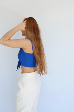 TOP MARGOT AZUL | 5 talles - SIN CAMBIO - comprar online