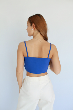 TOP MARGOT AZUL | 5 talles - SIN CAMBIO - VASQUITAS