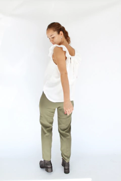 PANTALÓN ARMANI VERDE - SIN CAMBIO - VASQUITAS