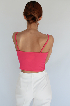 TOP DAISY FUCSIA | 5 talles - SIN CAMBIO - VASQUITAS