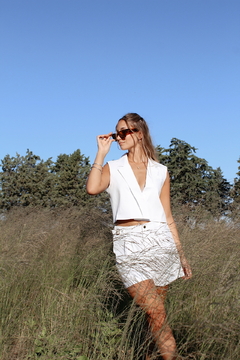 CHALECO INDONESIA BLANCO - SIN CAMBIO - comprar online