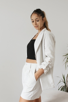 BLAZER FAUSTINA VERDE - SIN CAMBIO - tienda online