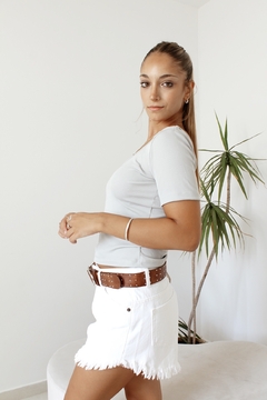 SHORT OREGON BLANCO - SIN CAMBIO - comprar online