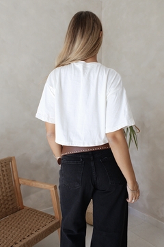 REMERA CROP NATURAL | TALLE S-XXL - VASQUITAS
