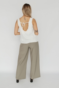 PANTALON ELIANA VERDE - SIN CAMBIO en internet