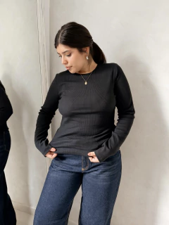 REMERA GENA NEGRO | TALLE S AL XXL