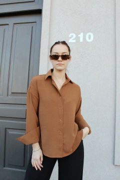 CAMISA MAGNOLIA CAMEL en internet