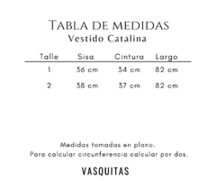 VESTIDO CATALINA