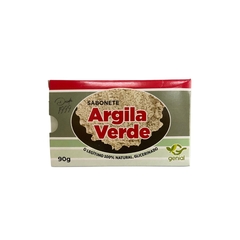 SABONETE DE ARGILA VERDE (ANTI-SÉPTICO)