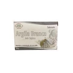 SABONETE DE ARGILA BRANCA (ANTI-SÉPTICO)