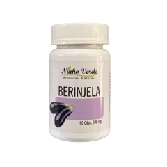 BERINJELA - NINHO VERDE 60 CAPSÚLAS DE 500mg