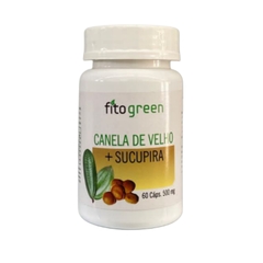 CANELA DE VELHO + SUCUPIRA - NINHO VERDE 60 CAPSÚLAS DE 500mg