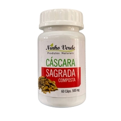 CÁSCARA SAGRADA - NINHO VERDE 60 CAPSÚLAS DE 500mg