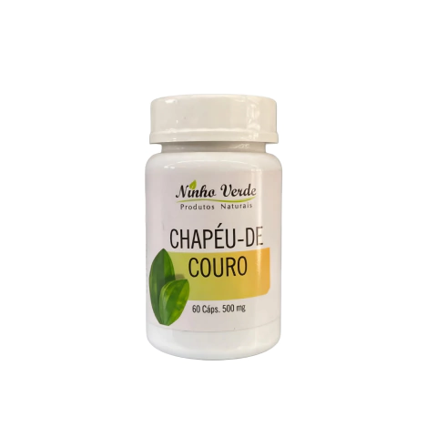 CHAPÉU DE COURO - NINHO VERDE 60 CAPSÚLAS DE 500mg