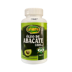 ÓLEO DE ABACATE - UNILIFE 60 CAPSÚLAS DE 1000mg