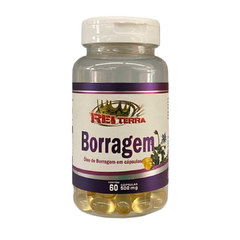ÓLEO DE BORRAGEM - REI TERRA 60 CAPSÚLAS DE 500mg