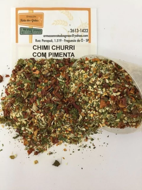 TEMPERO CHIMICHURRI COM PIMENTA - 100g