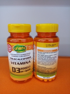 VITAMINA D3 - UNILIFE 60 CAPSÚLAS DE 470mg