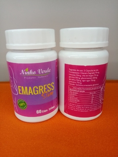 EMAGRESS TURBO SLIM - NINHO VERDE 60 CAPSÚLAS DE 500mg