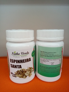 ESPINHEIRA SANTA - NINHO VERDE 60 CAPSÚLAS DE 500mg