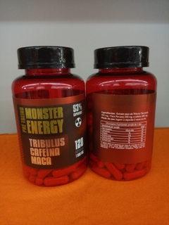 MONSTER ENERGY PRÉ TREINO - NINHO VERDE 120 CAPSÚLAS DE 1000mg
