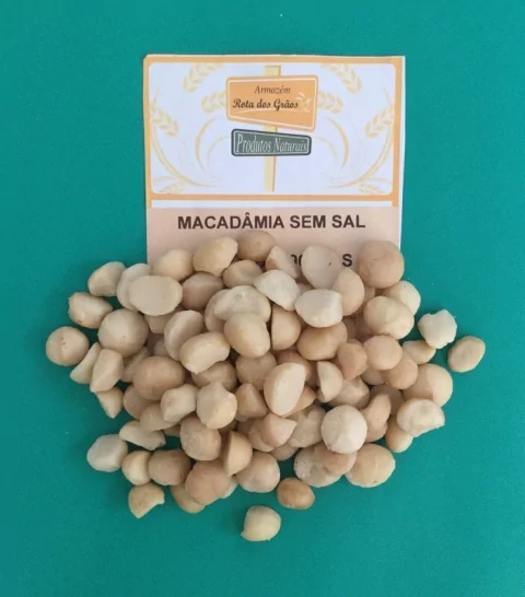 MACADÂMIA SEM SAL - 100g