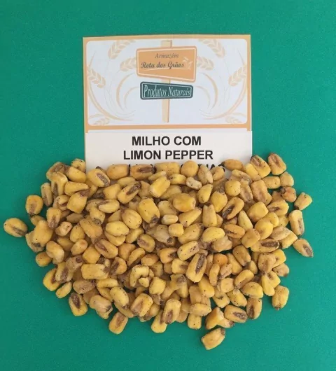 MILHO COM LEMON PEPPER - 100g