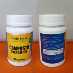 COMPOSTO ENERGÉTICO - NINHO VERDE 60 CAPSÚLAS DE 500mg
